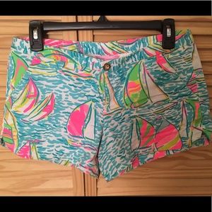 Lilly pulitzer you gotta regatta adie shorts 2